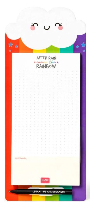 Legami Rainbow Magnetic Notepad