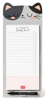 Legami Kitty Magnetic Notepad Legami Kitty Magnetic Notepad
