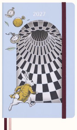 Moleskine Large 2027 Hard Cover Day per Page Diary - Alice's Adventures in Wonderland Moleskine Large 2027 Hard Cover Day per Page Diary - Alice's Adventures in Wonderland