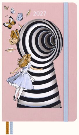 Moleskine Large 2027 Hard Cover Weekly Diary - Alice's Adventures in Wonderland Moleskine Large 2027 Hard Cover Weekly Diary - Alice's Adventures in Wonderland