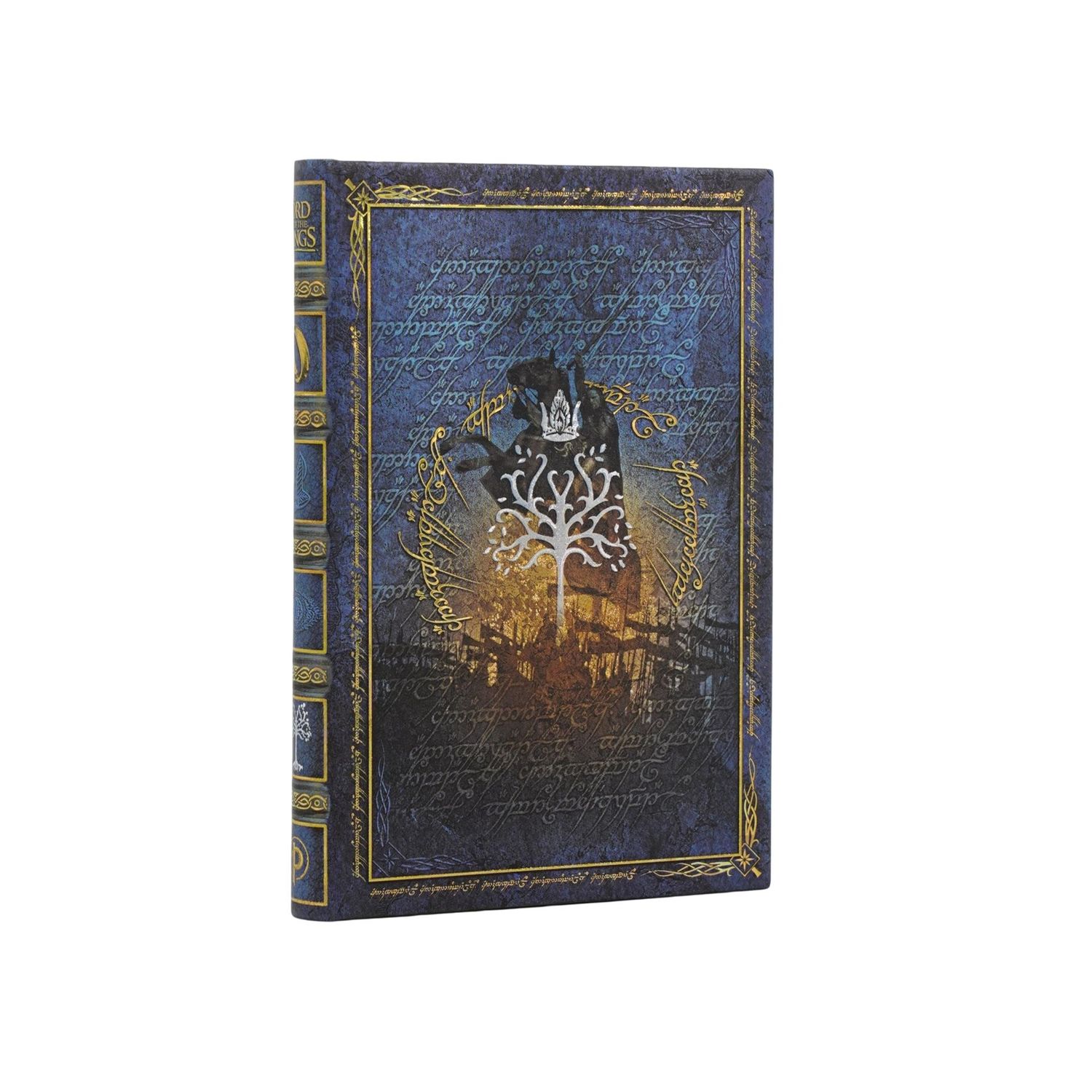 Paperblanks Midi Hardcover Lined Notebook - The Crown Reclaimed, Lord of the Rings