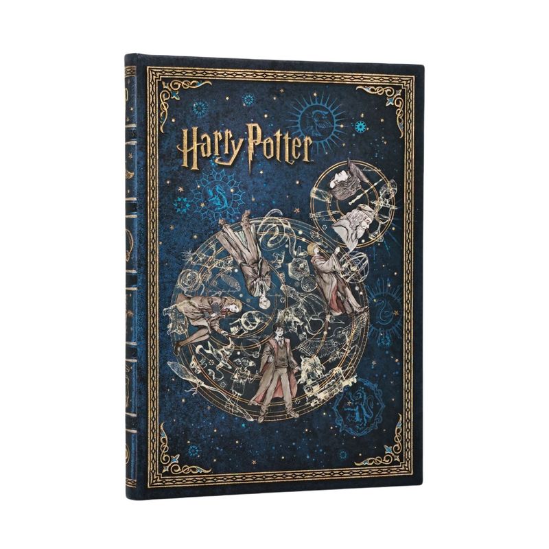 Paperblanks Midi Hardcover Lined Notebook - Legends of Hogwarts, Harry Potter