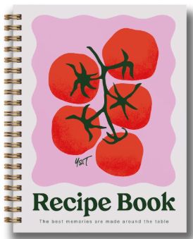 Yop & Tom A5 Recipe Book - Tomato Vine Yop & Tom A5 Recipe Book - Tomato Vine