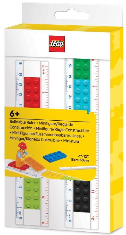LEGO® Ruler with Minifigure LEGO® Ruler with Minifigure