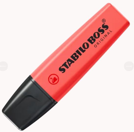 Stabilo BOSS Highlighter - Red (70/40) Stabilo BOSS Highlighter - Red (70/40)