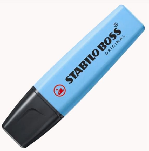 Stabilo BOSS Highlighter - Breezy Blue (70/112) Stabilo BOSS Highlighter - Breezy Blue (70/112)