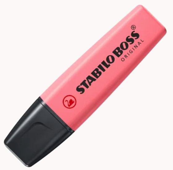 Stabilo BOSS Highlighter - Cherry Blossom Pink (70/150) Stabilo BOSS Highlighter - Cherry Blossom Pink (70/150)