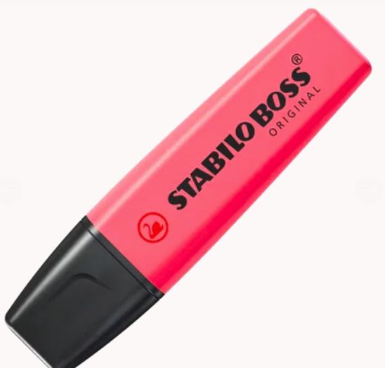 Stabilo BOSS Highlighter - Pink (70/56) Stabilo BOSS Highlighter - Pink (70/56)
