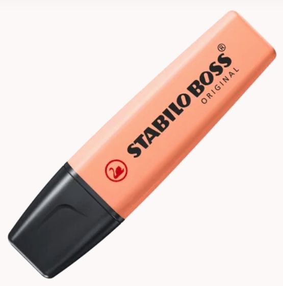 Stabilo BOSS Highlighter - Creamy Peach (70/126)