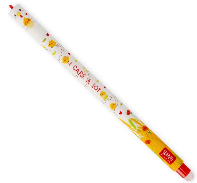 Legami Erasable Hen Pen - Red Ink Legami Erasable Hen Pen - Red Ink