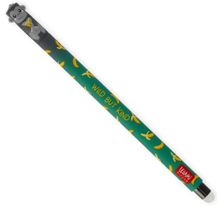 Legami Erasable Gorilla Pen - Black Ink