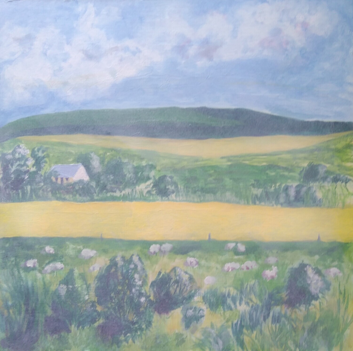 On the road (Original) Not Currently for Sale