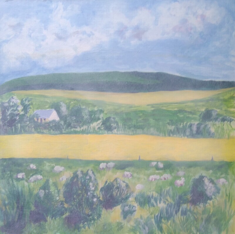 On the road (Original) Not Currently for Sale