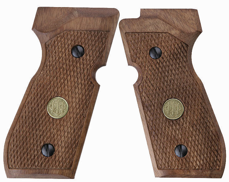 419.131 Wood Grips for M 92 FS Pistol by Beretta (BEWG)