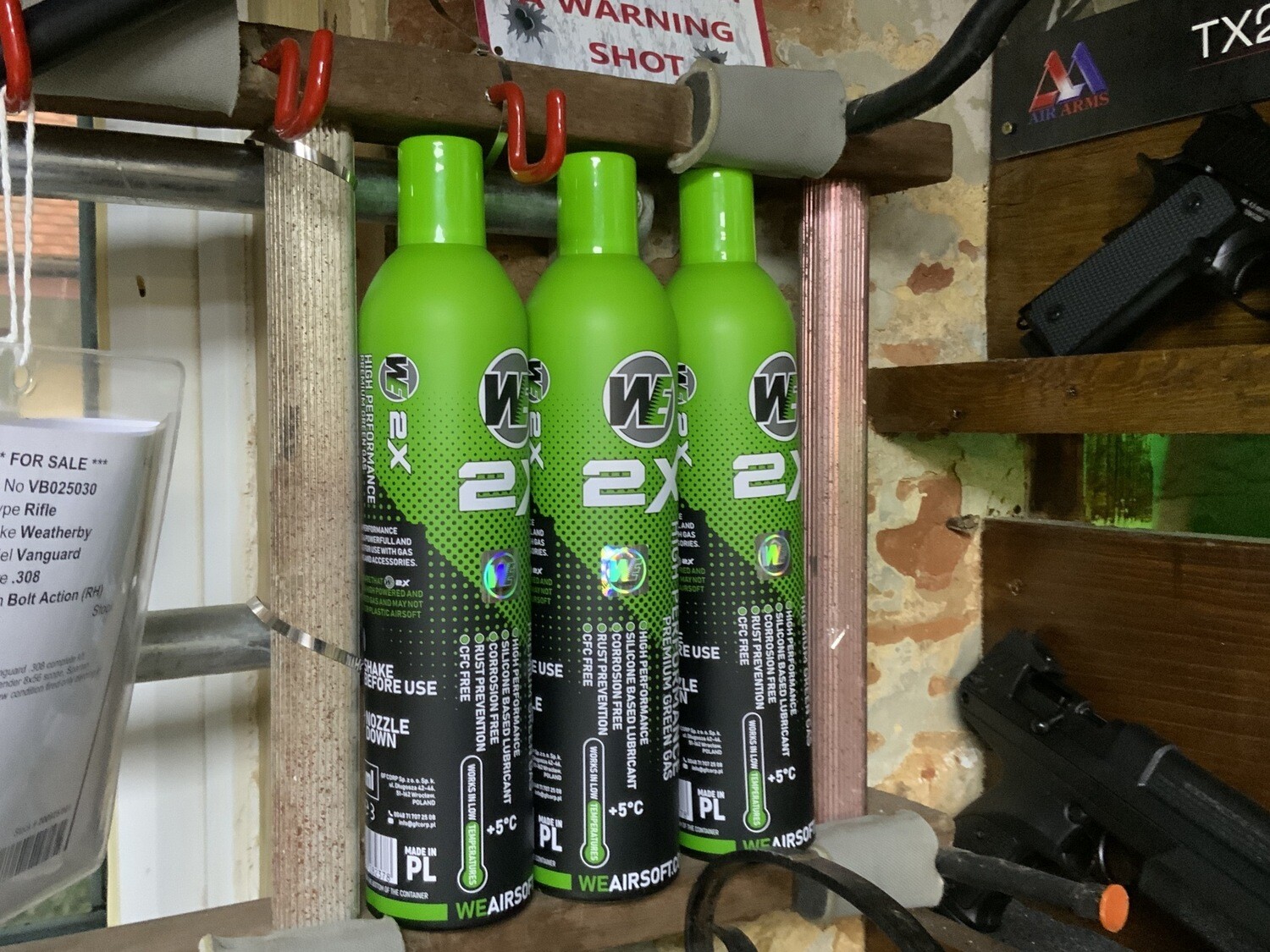 We Green Gas 2x High Performance Premium Gas