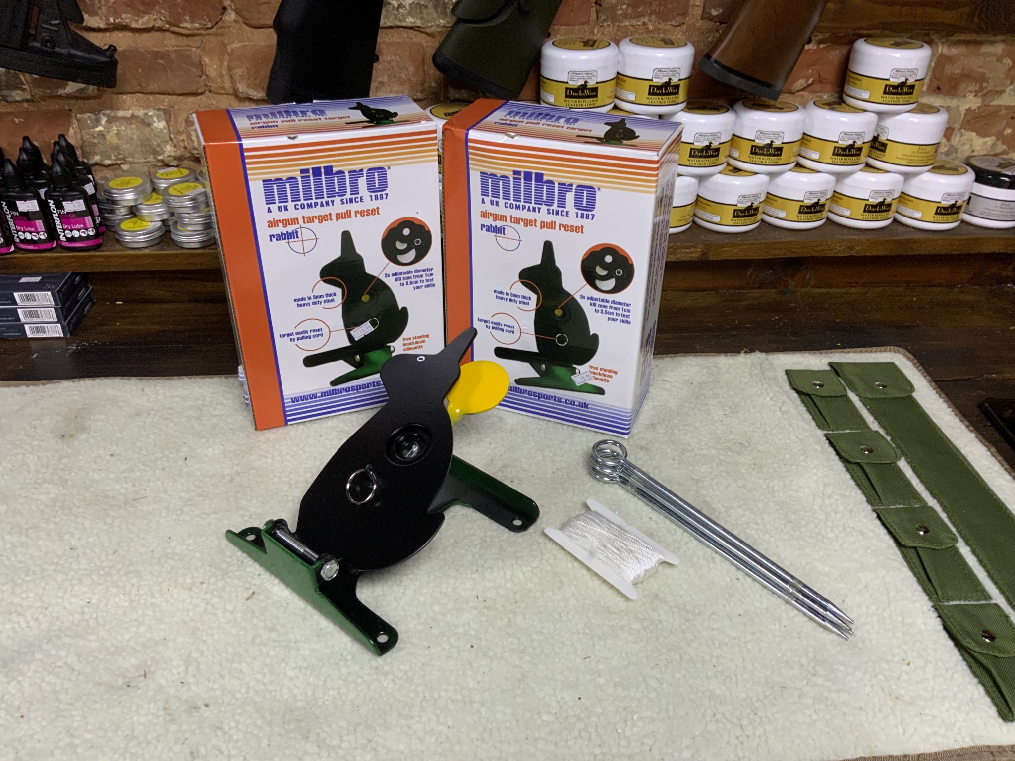 Milbro Airgun Pull Reset Target Rabbit