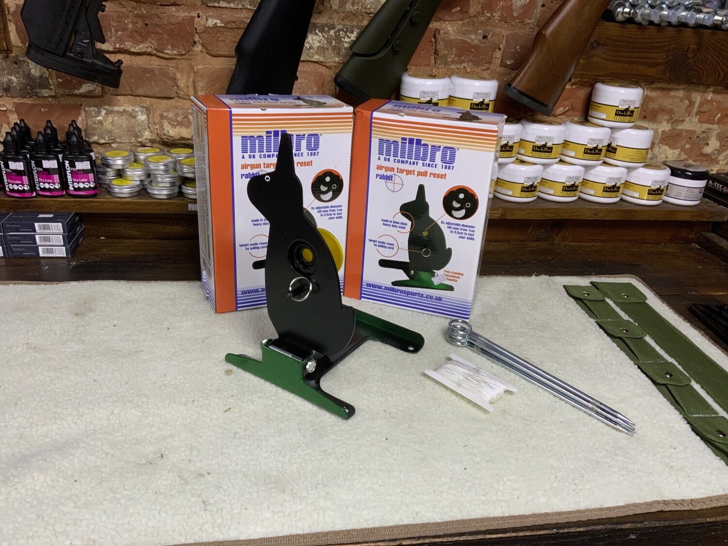 Milbro Airgun Pull Reset Target Rabbit