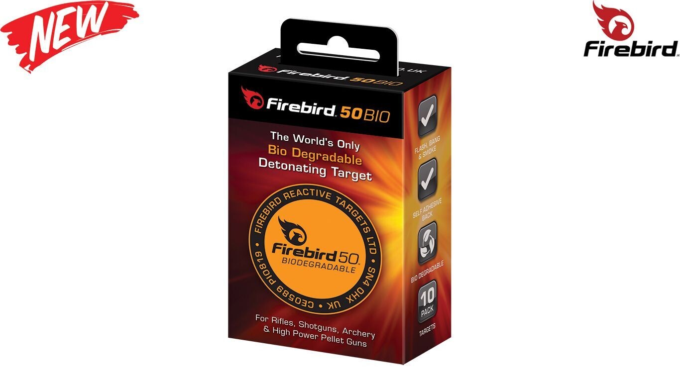 Firebird 50BIO Reactive Exploding Targets Packet of 10