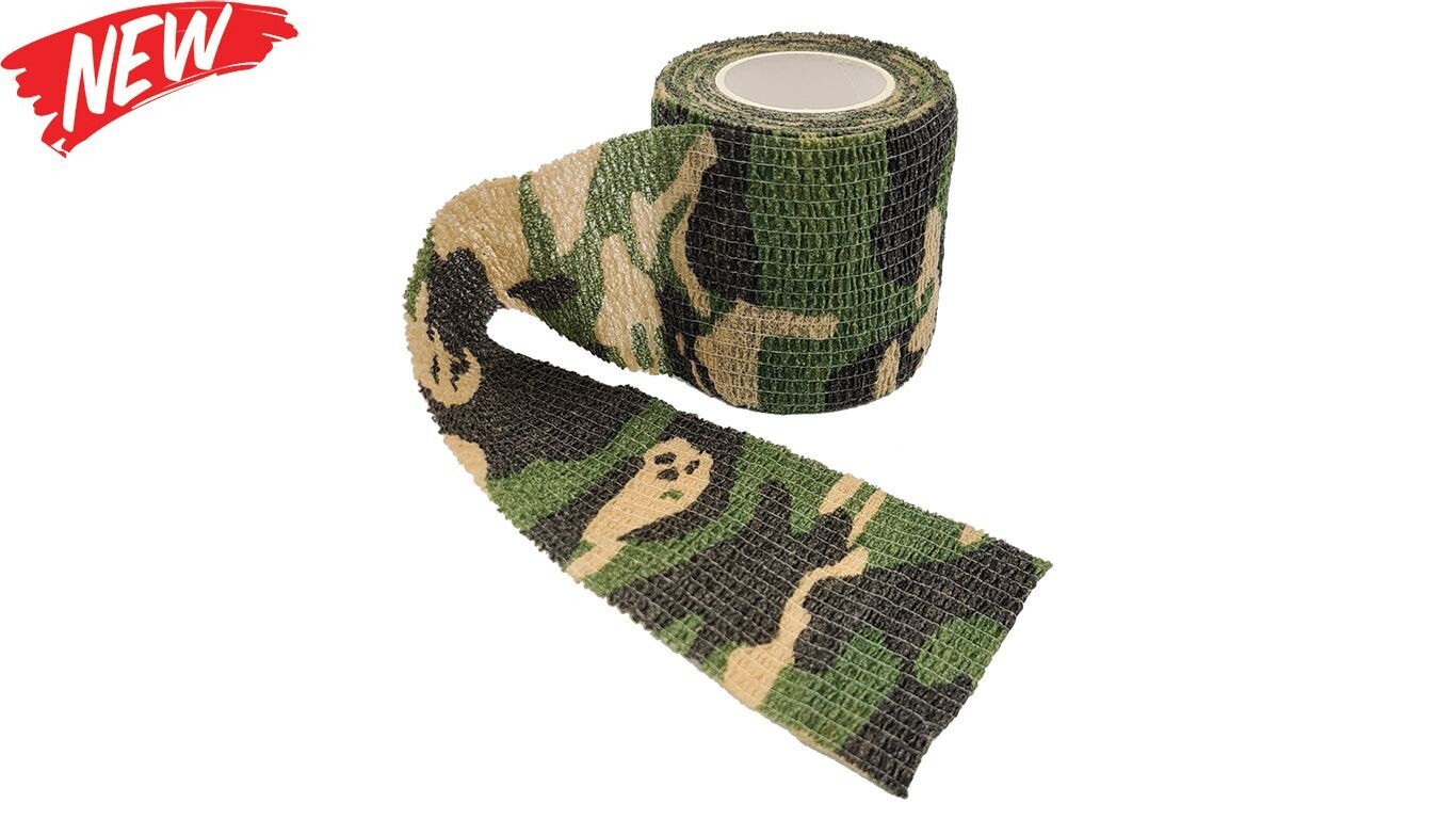 Self Adhesive Wrap Camo Tape by Bisley