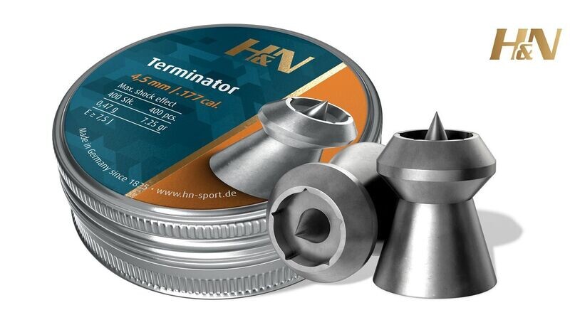 H&N Terminator Pellets .177 .22