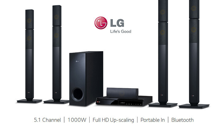 LG LHD 657 Hometheater 1000 Watts
