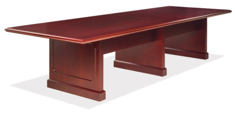 12' Rectangular Table with Panel Base - Abbey Conference Tables