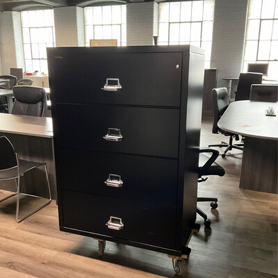 Fireking 4 Drawer Lateral Fireproof File Cabinet