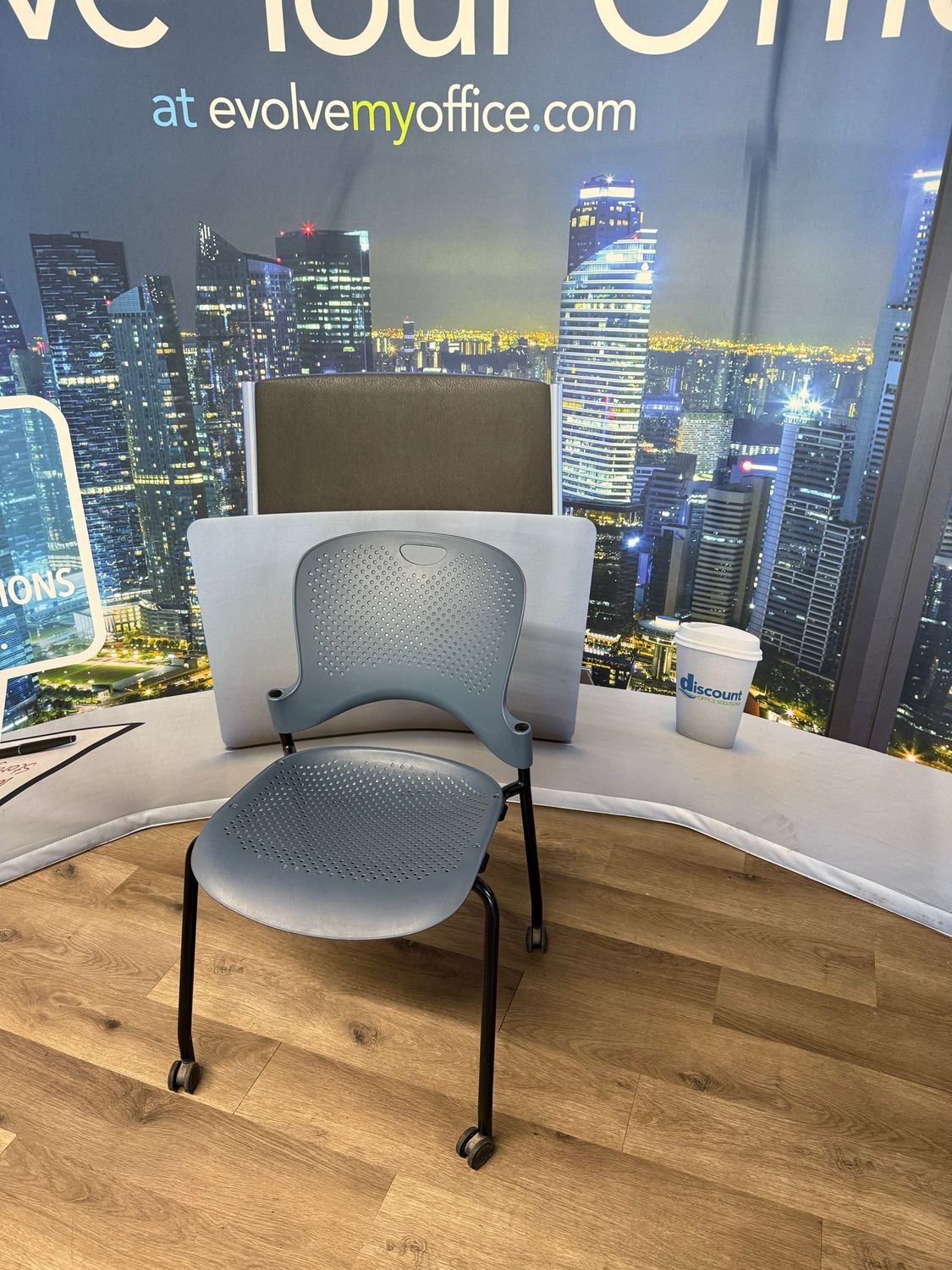 Herman Miller Caper Armless Stackable Chair Multiple Colors Available