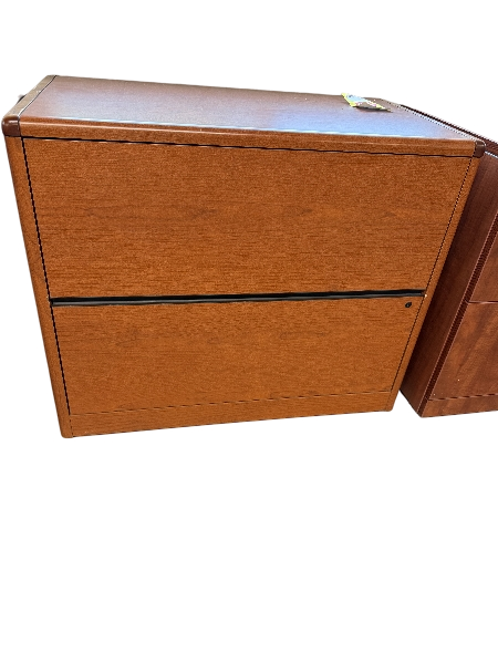 HON Cherry 2 Drawer Lateral File