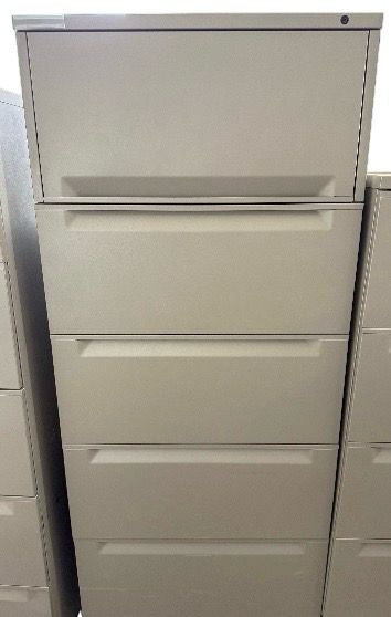 Herman Miller 30”W 5 Drawer Lateral File Cabinets Herman Miller 30”W 5 Drawer Lateral File Cabinets