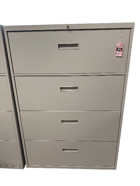 Steelcase 36”W 4 Drawer Lateral File Cabinets Steelcase 36”W 4 Drawer Lateral File Cabinets