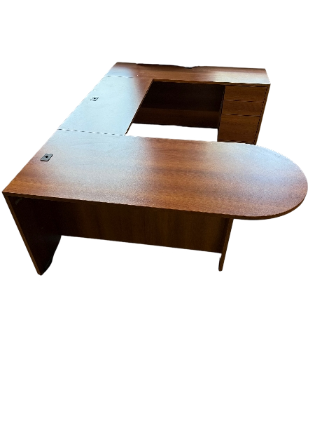 Cherry RH 66”x96” U Shape Desk Cherry RH 66”x96” U Shape Desk