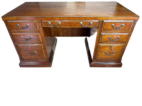 30”x60” Traditional Wood Executive Desk W/ Storage 30”x60” Traditional Wood Executive Desk W/ Storage