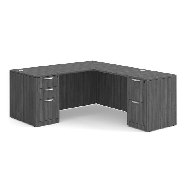 New 66”x72” L Shape Desk With Full Pedestals