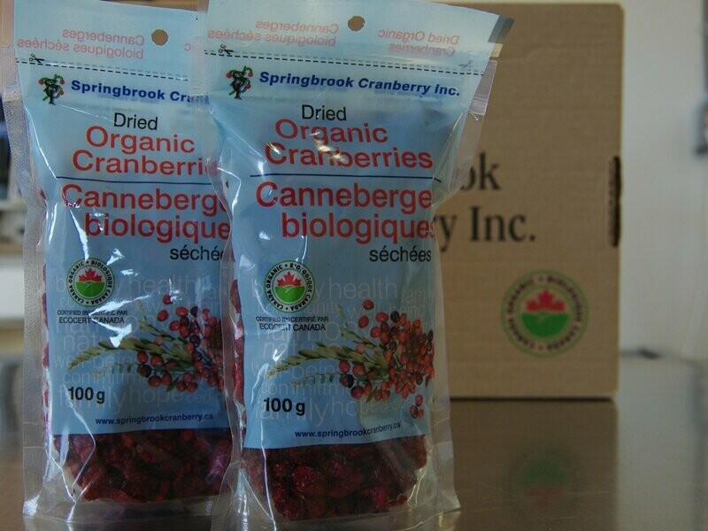 Dried Organic Cranberries