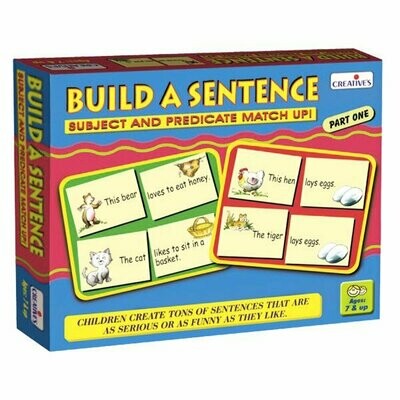 Build A Sentence Game - Part 1