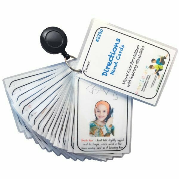 Hand Cards - Directions (Auslan)
