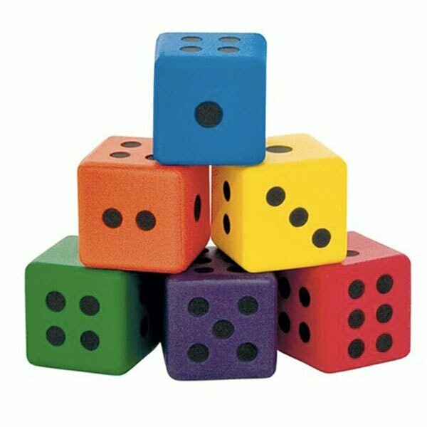 Giant Foam Dice