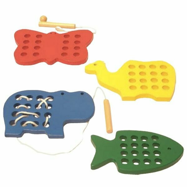Colourful Threading / Lacing Animals