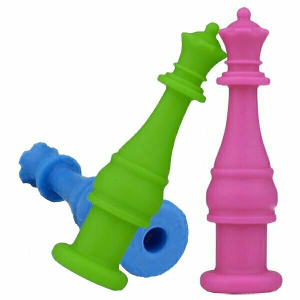 Pencil Topper Chew - Chess