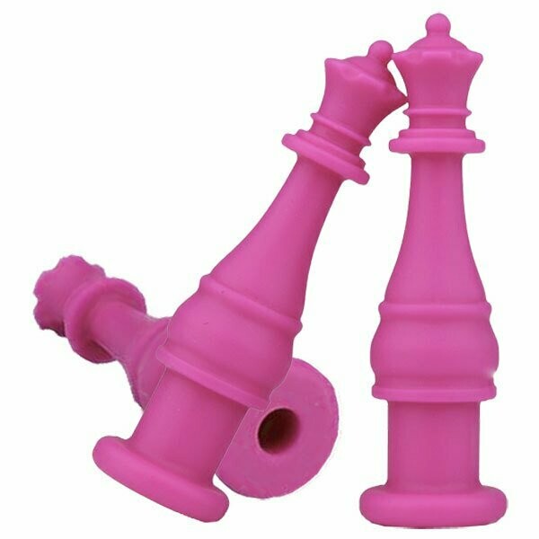 Pencil Topper Chew - Chess, Colour: Pink