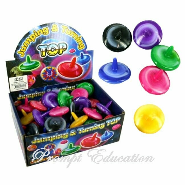 Tie Dyed Spinning Tops