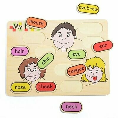 Wooden Puzzle - My Face