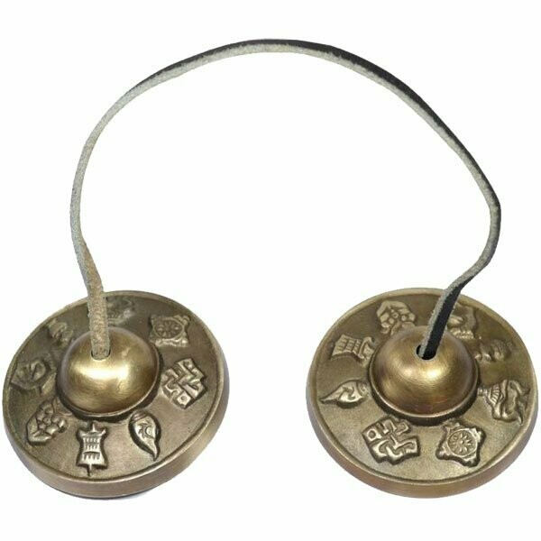 Tibetan cymbals - LARGE 7.5 cm