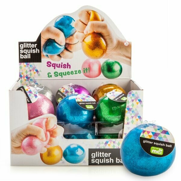 Glitter Sensory Tactile Squishy Ball