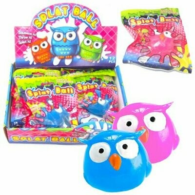 Splat Ball Owl - Squishy and Tactile