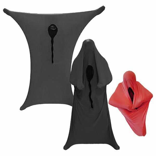 Black Lycra Body Socks - Medium
