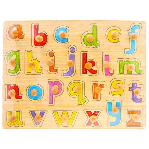 Wooden Puzzle - Alphabet Lower Case
