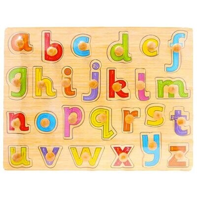 Wooden Puzzle - Alphabet Lower Case