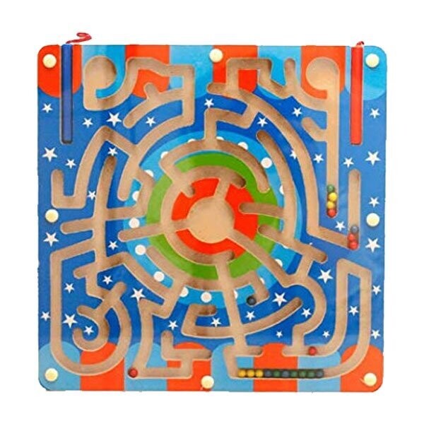Square Magnetic Hand Eye Co-Ordination Maze - Space